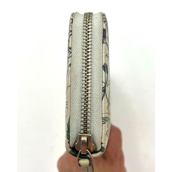 Gucci Floral Cream Wallet - Picture 6 of 12